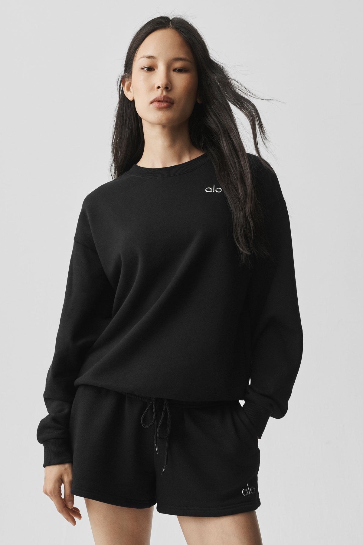 Accolade Crew Neck Pullover - Black — image 4