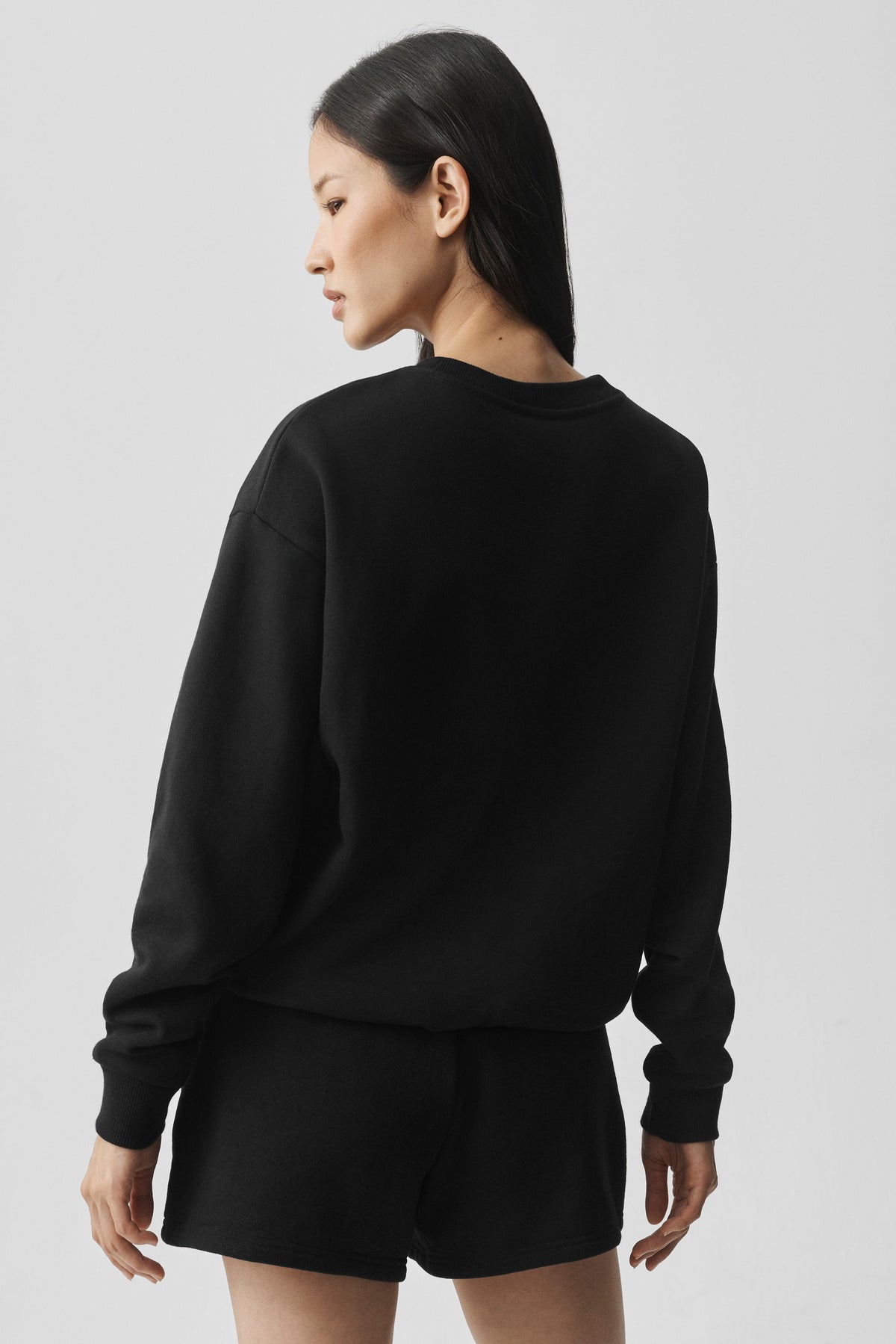 Accolade Crew Neck Pullover - Black — image 5