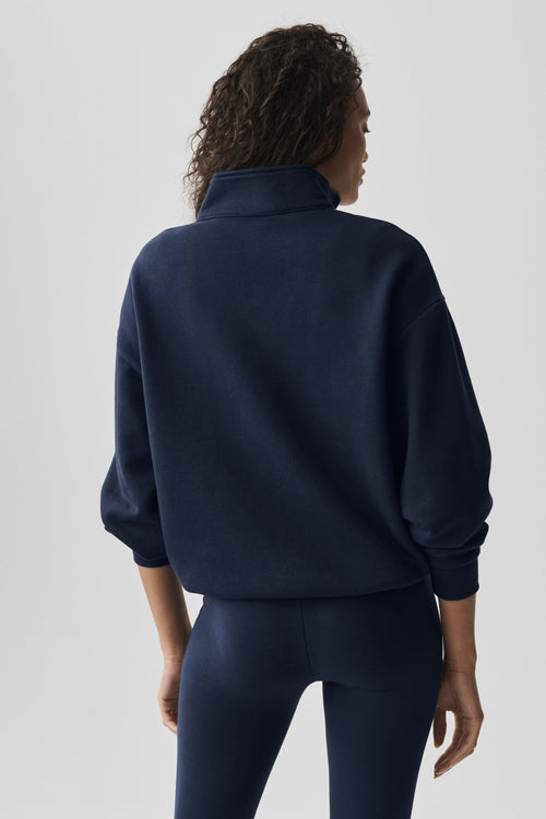 Alo Accolade 1/4 Zip Pullover - Navy — image 2
