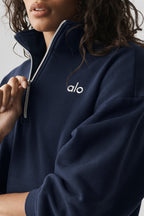 Alo Accolade 1/4 Zip Pullover - Navy — image 4