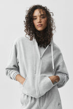 Accolade Full Zip Hoodie - Athletic Heather Grey — image 4