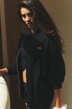 Accolade Full Zip Hoodie - Black — image 1
