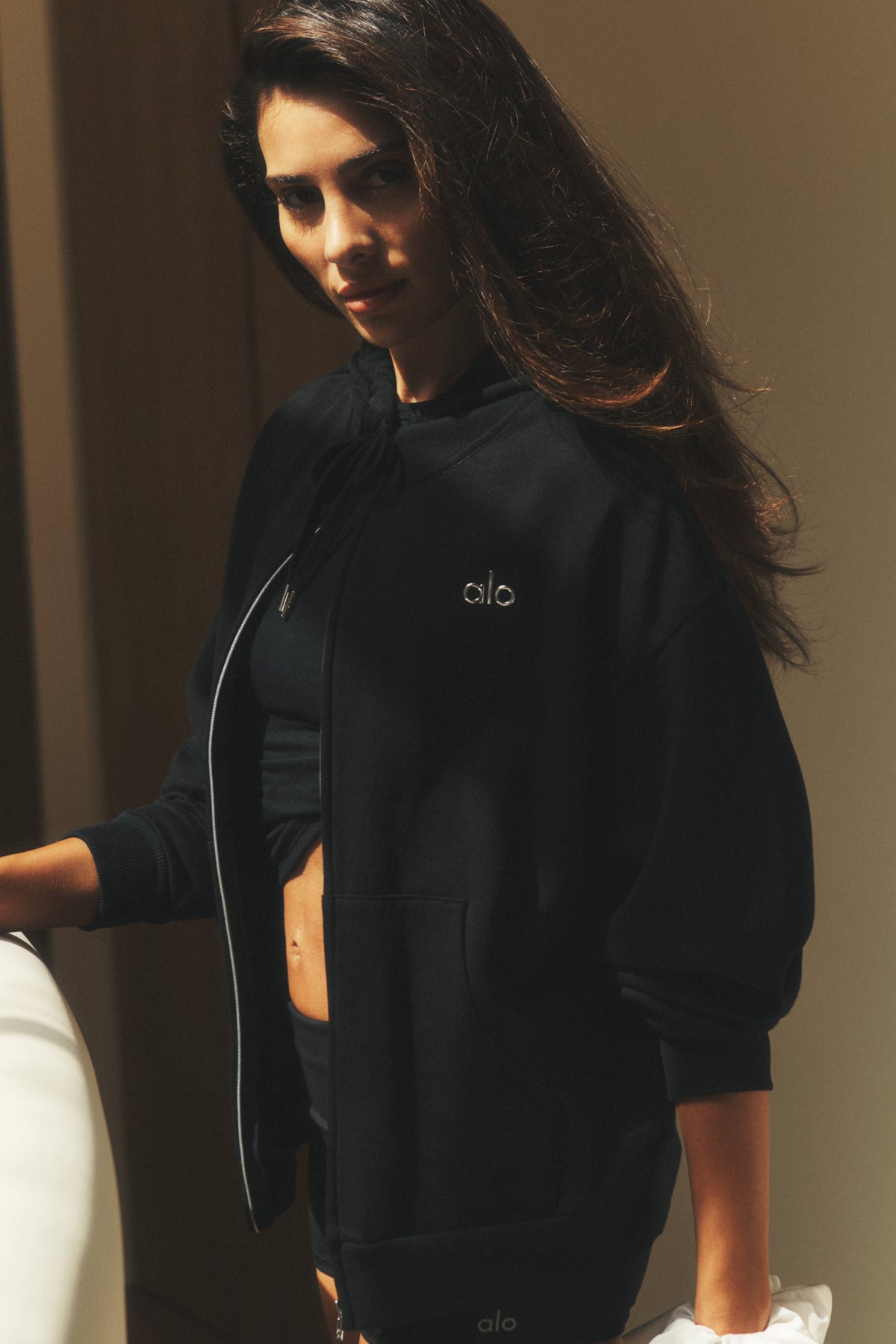 Accolade Full Zip Hoodie - Black — image 1