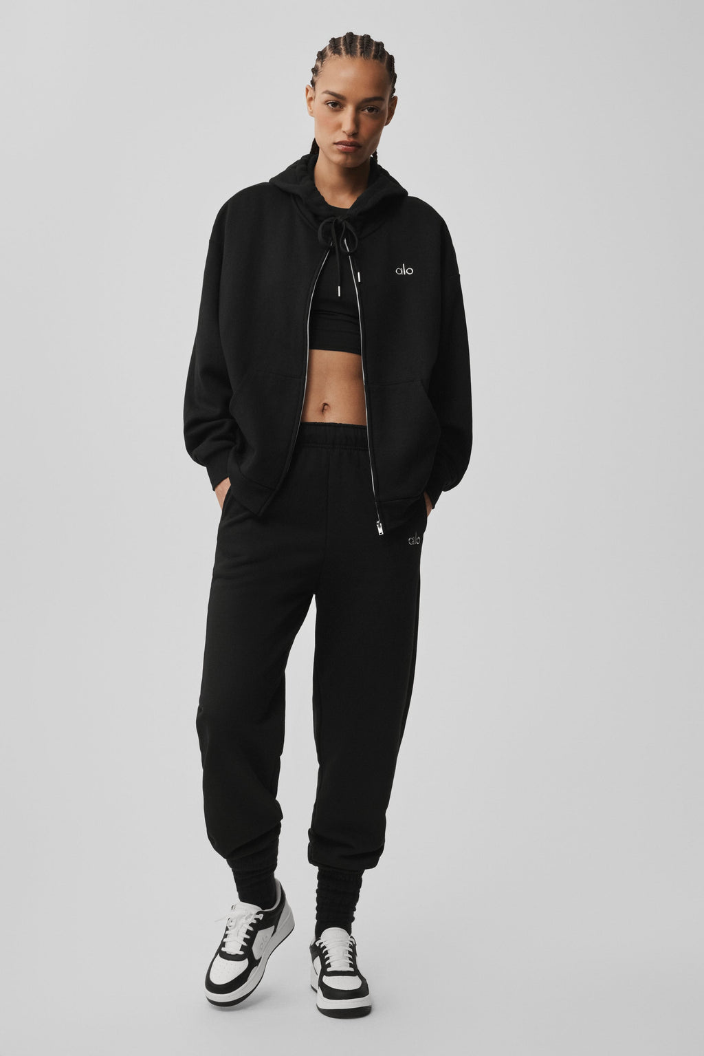 Accolade Full Zip Hoodie - Black — image 5