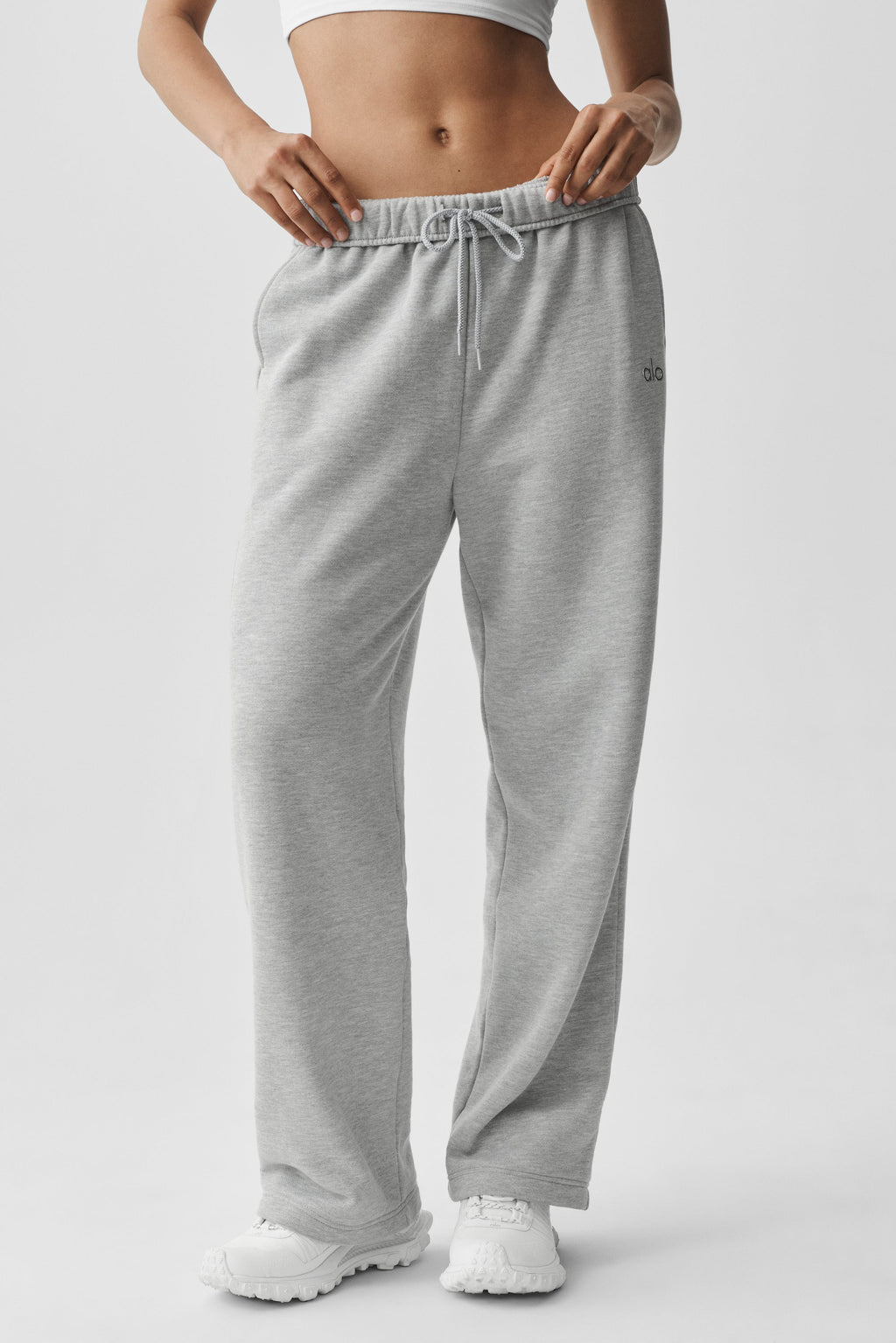Accolade Straight Leg Sweatpant - Athletic Heather Grey — image 2