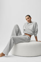 Accolade Straight Leg Sweatpant - Athletic Heather Grey — image 5