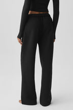 Accolade Straight Leg Sweatpant - Black — image 2