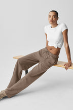 Accolade Straight Leg Sweatpant - Gravel — image 1